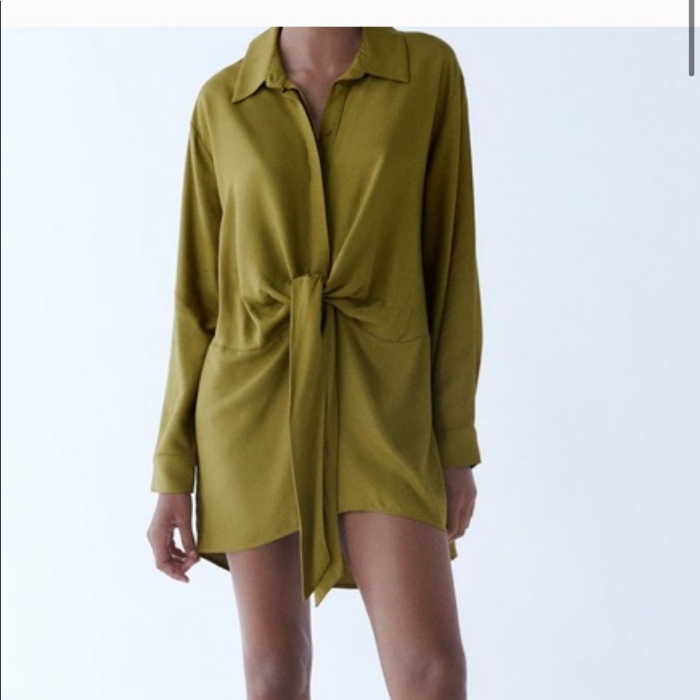 Zara Front Knot Dress/Top